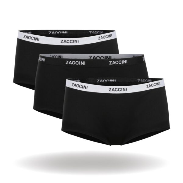 Dames boxershorts Black  3-pack
